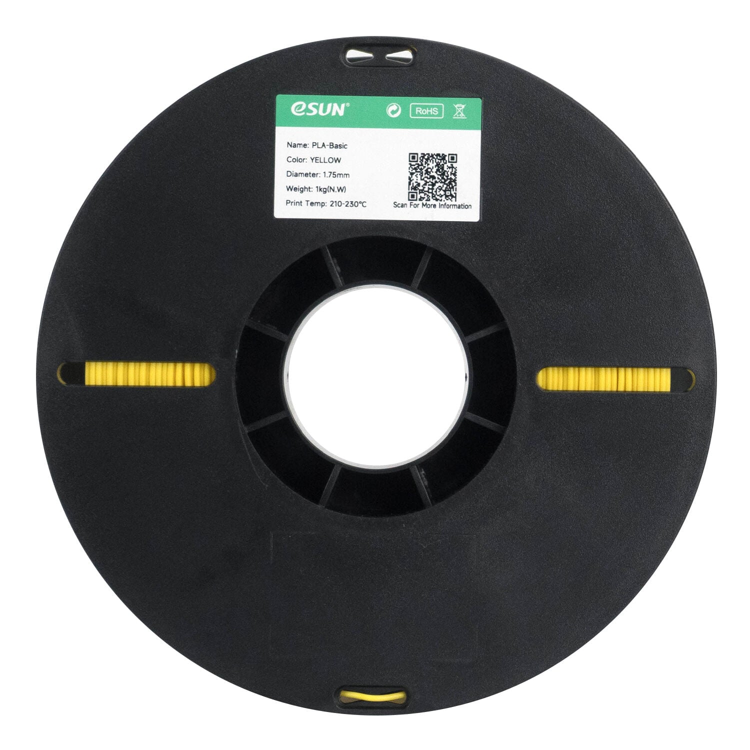 eSUN PLA Basic Filament Sarı 1.75mm 1Kg