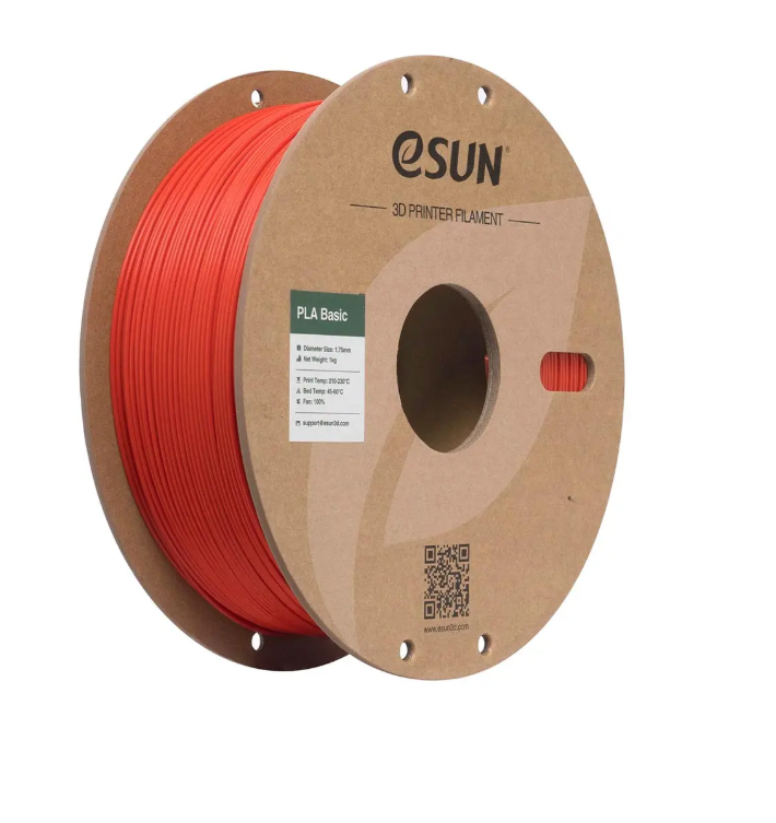 eSUN PLA Basic Filament Kırmızı 1.75mm 1Kg