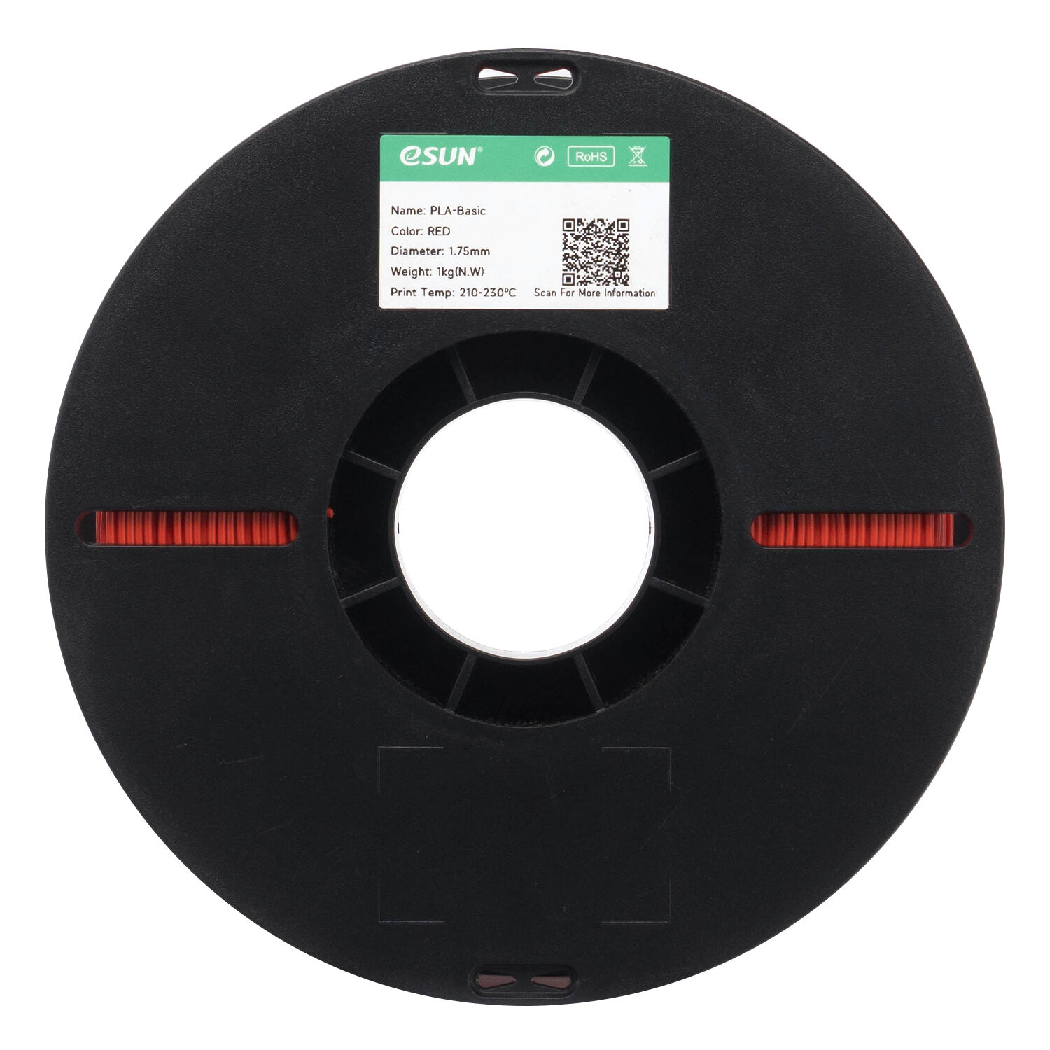 eSUN PLA Basic Filament Kırmızı 1.75mm 1Kg