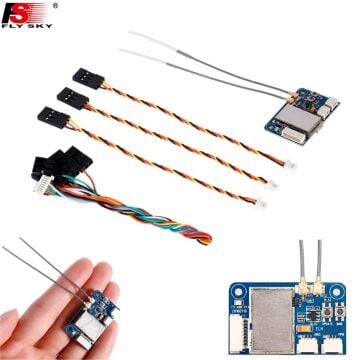 Flysky FS-X6B 2.4Ghz 6 Kanal Alıcı (i-Bus Destekli) Voltaj Sensörlü