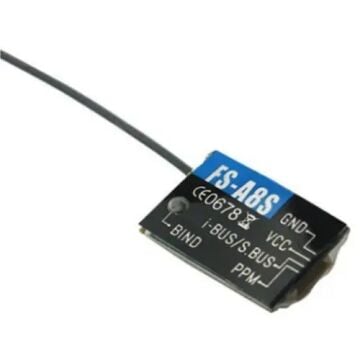 Flysky FS-A8S 2.4GHz 8 Kanallı Mini Alıcı