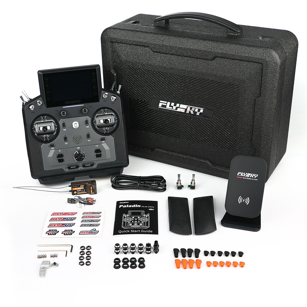 Flysky Paladin PL18 Ultra 2.4GHz 18 Kanallı TFT Dokunmatik Ekranlı Kumanda + FTR8B Alıcı