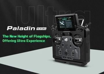 Flysky Paladin PL18 Ultra 2.4GHz 18 Kanallı TFT Dokunmatik Ekranlı Kumanda + FTR8B Alıcı