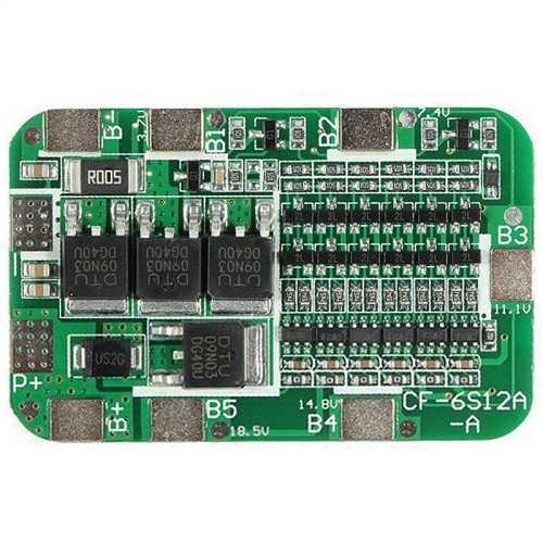 BMS Modül 6S 15A Lipo Pil Balans Şarj Devresi