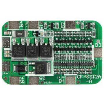 BMS Modül 6S 15A Lipo Pil Balans Şarj Devresi