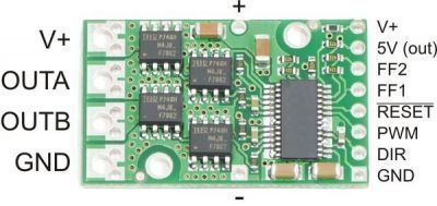 36V 9A Yüksek Güçlü Motor Sürücü Kartı