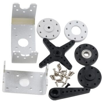 RDS51150 150KG Dijital Servo Motor 180° - U Servo Braket Dahil