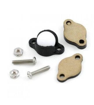 Sarhoş Teker Plastik 9.5mm - Ball Caster with 3/8'' Plastic Ball