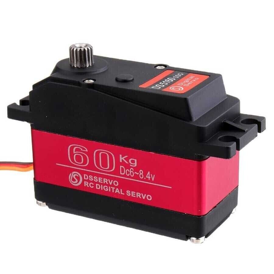 DS5160 HV 60KG Dijital Servo Motor 180° - IP66 Su Geçirmez Satın