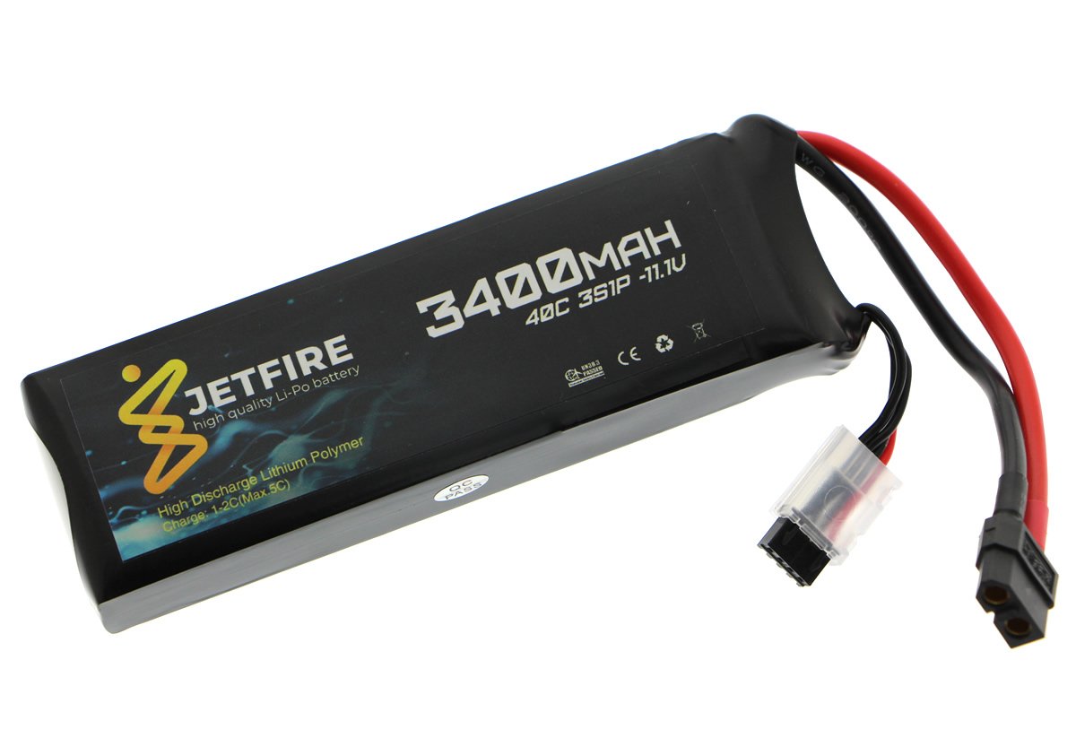 11.1V 3400mAh 40C Lipo Batarya 3S Pil
