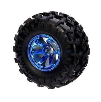 Büyük Arazi Tekerleği 130mm x 58mm + 6mm Kaplin