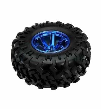 Büyük Arazi Tekerleği 130mm x 58mm + 6mm Kaplin