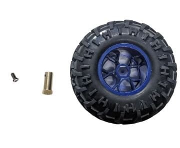 Büyük Arazi Tekerleği 130mm x 58mm + 6mm Kaplin