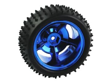 Orta Boy Arazi Tekerleği 85mm x 38mm + 6mm Kaplin