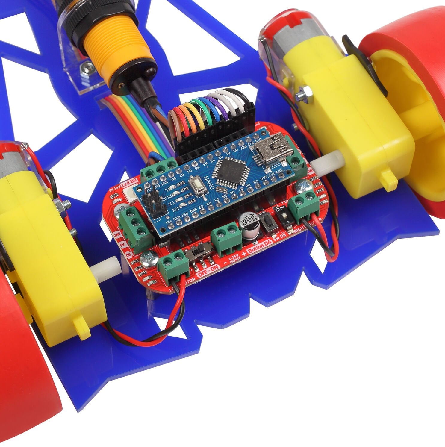 Sigma MEB Temel Seviye Çizgi İzleyen Robot Kiti 2000Rpm