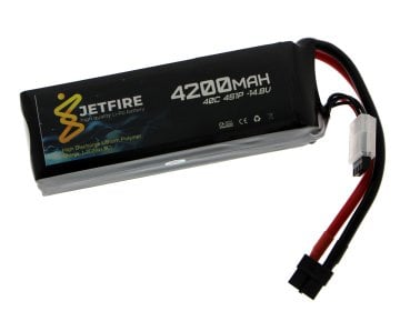 14.8V 4200mAh 40C Lipo Batarya 4S Pil