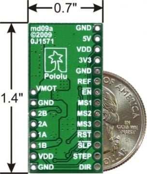 A4988 Voltaj Regülatörlü Step Motor Sürücü Kartı