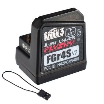 Flysky FGR4S V2 2.4GHz 4 Kanal RC Alıcı – AFHDS 3, i-BUS / PPM Destekli