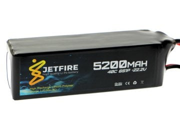 22.2V 5200mAh 40C Lipo Batarya 6S Pil