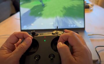 Flysky FS-SM001 2.4GHz 6 Kanal USB RC Simülatör Kumandası