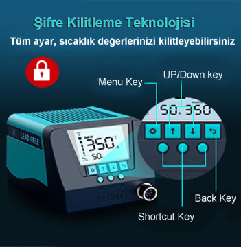 Bakon BK90 Akıllı Havya İstasyonu