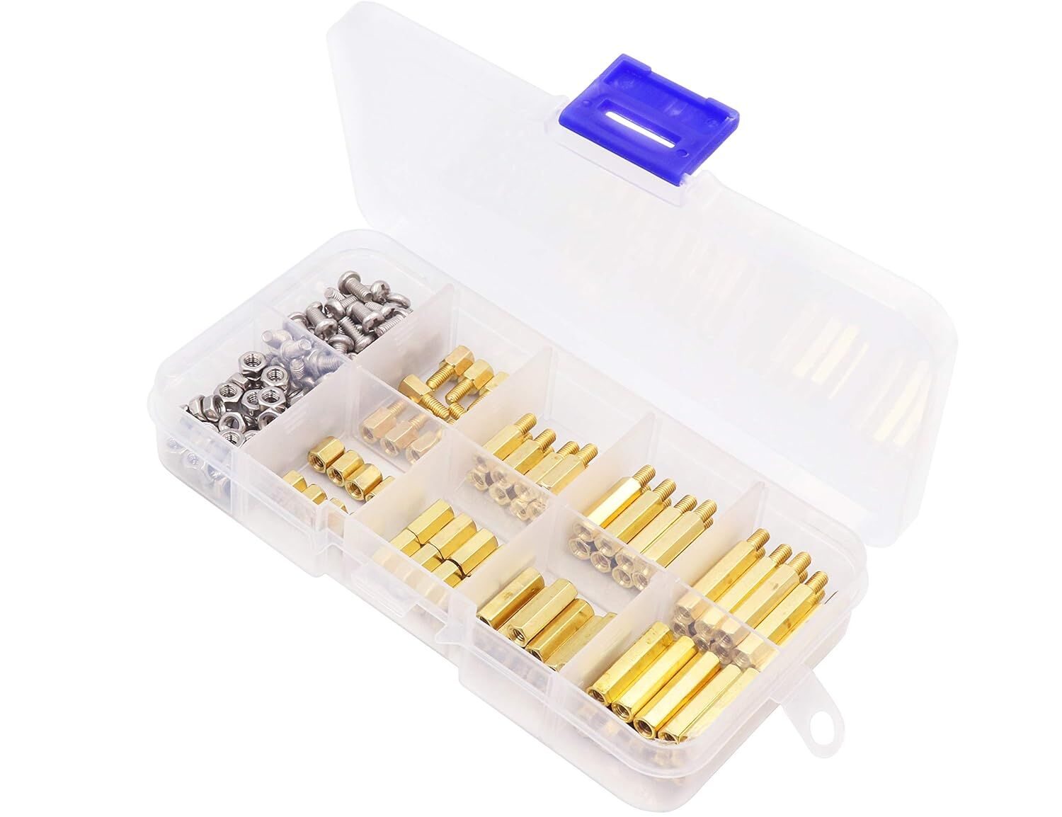 180 Parça M3 Metal Aralayıcı Seti Standoff - Kutulu