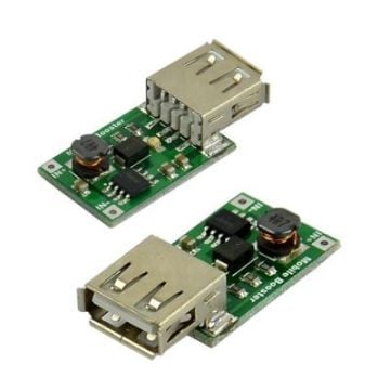 5V 1200mA USB Çıkışı Voltaj Yükseltici Regülatör Kartı
