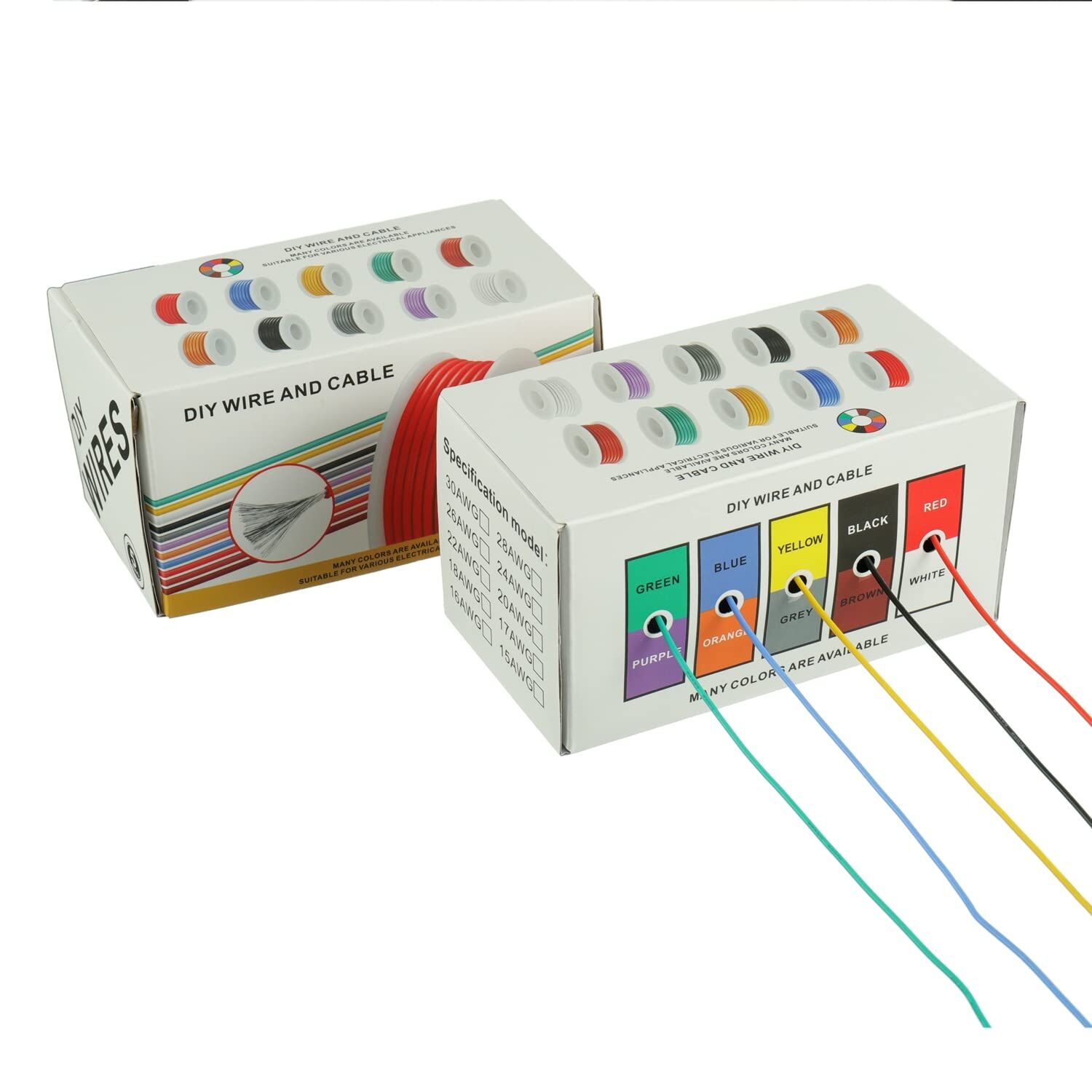 Çok Damar Montaj Kablosu Paketi - 24 AWG 5x20 Metre
