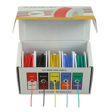 Çok Damar Montaj Kablosu Paketi - 24 AWG 5x20 Metre