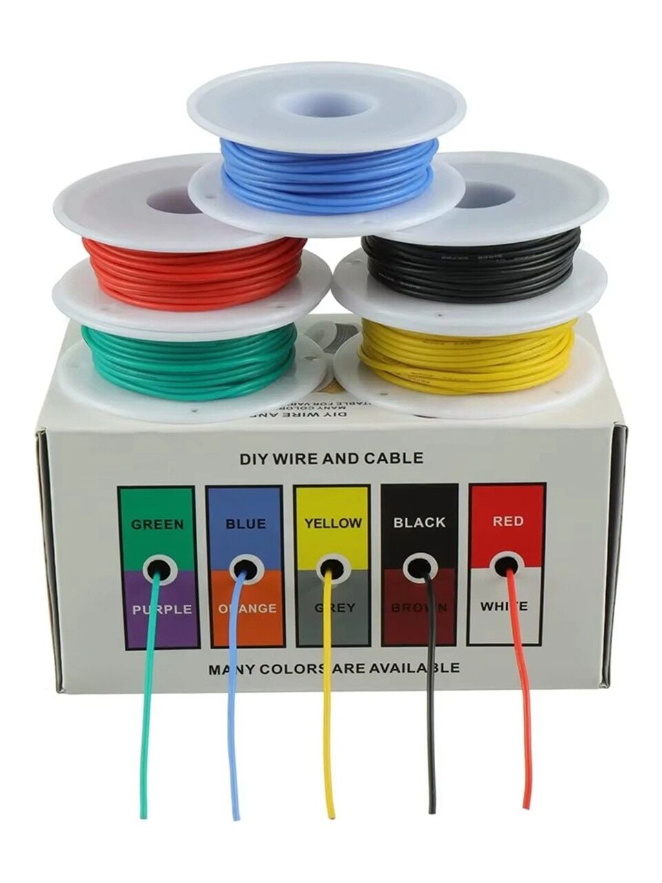 Çok Damar Montaj Kablosu Paketi - 24 AWG 5x20 Metre