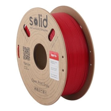Solid Hyper PLA+ İtfaiye Kırmızısı Filament 1.75mm - 1Kg