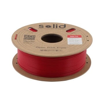 Solid Hyper PLA+ İtfaiye Kırmızısı Filament 1.75mm - 1Kg