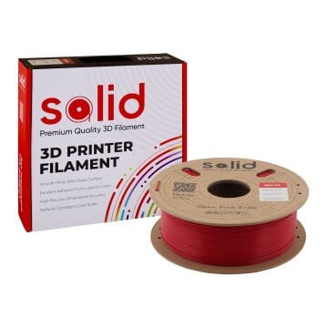 Solid Hyper PLA+ İtfaiye Kırmızısı Filament 1.75mm - 1Kg
