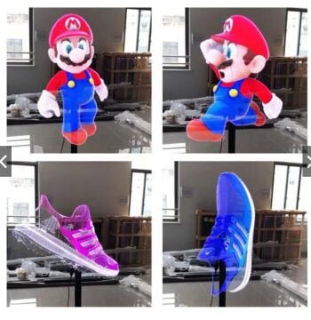 3D Hologram Fan 65 Cm - SD Kartlı App Kontrollü