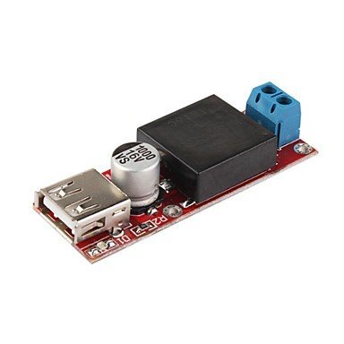 5V 3000mA USB Çıkışı Voltaj Düşürücü Regülatör Kartı - Step Down DC7-24V