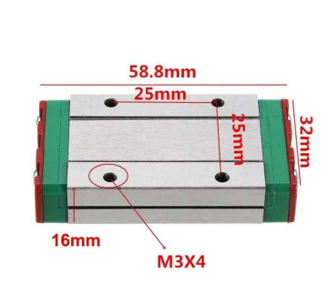 MGN15H Bilyalı Rulman Blok - MGN15H Araba
