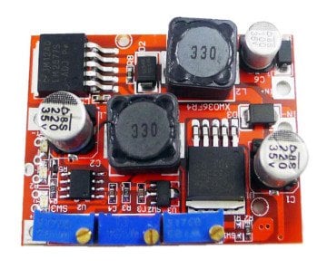 DC-DC Ayarlanabilir Voltaj Yükseltici-Düşürücü Regülatör Kartı - LM2577 + LM2596