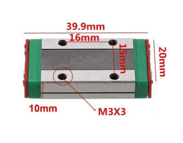 MGN9H Bilyalı Rulman Blok - MGN9H Araba