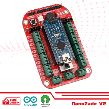 NanoZade V2 Arduino Robot Kartı