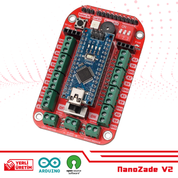 NanoZade V2 Arduino Robot Kartı