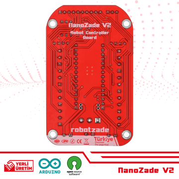 NanoZade V2 Arduino Robot Kartı