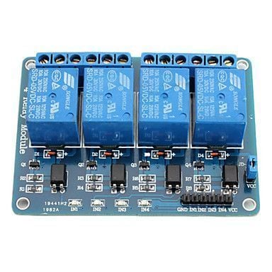 4′lü 12V Röle Kartı - 4 Way 12V Relay Module