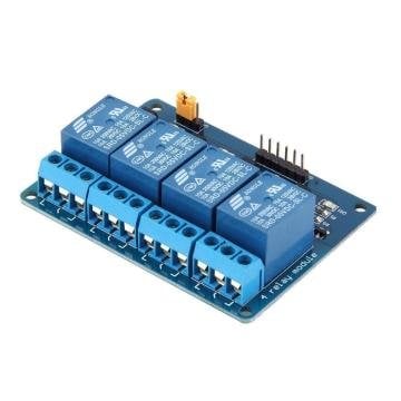 4′lü 12V Röle Kartı - 4 Way 12V Relay Module