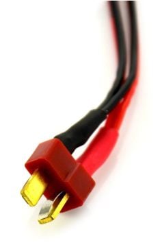 Deans T Plug Erkek Lipo Pil Şarj Kablosu 12AWG
