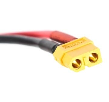 XT60 Dişi Lipo Pil Kablosu - 12AWG 10cm