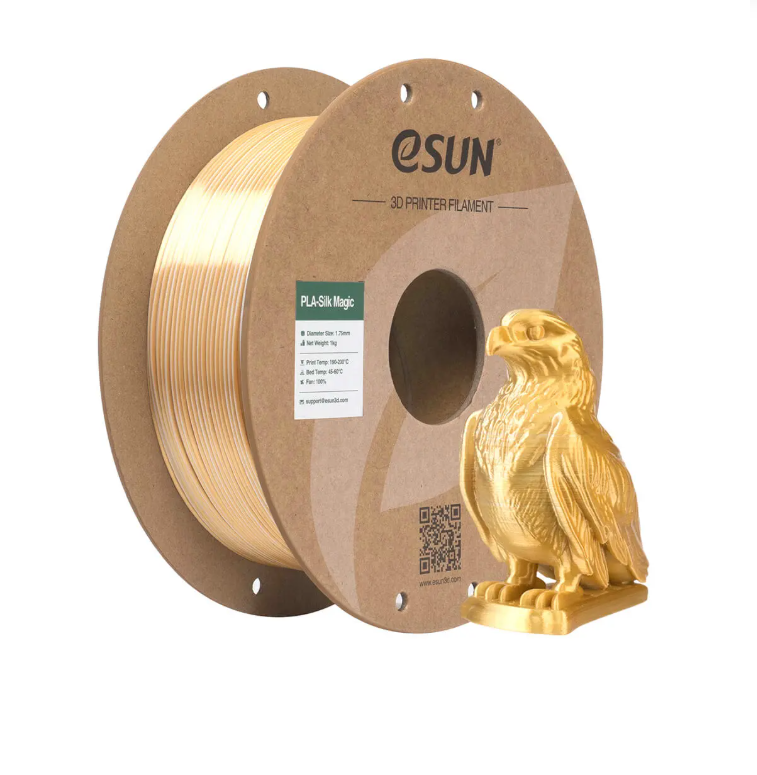 eSUN ePLA Silk Magic Filament 1.75mm 1 KG - Altın Gümüş