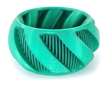 Porima PLA Star Simli Filament - Galaksi Yeşili (Gümüş Simli)