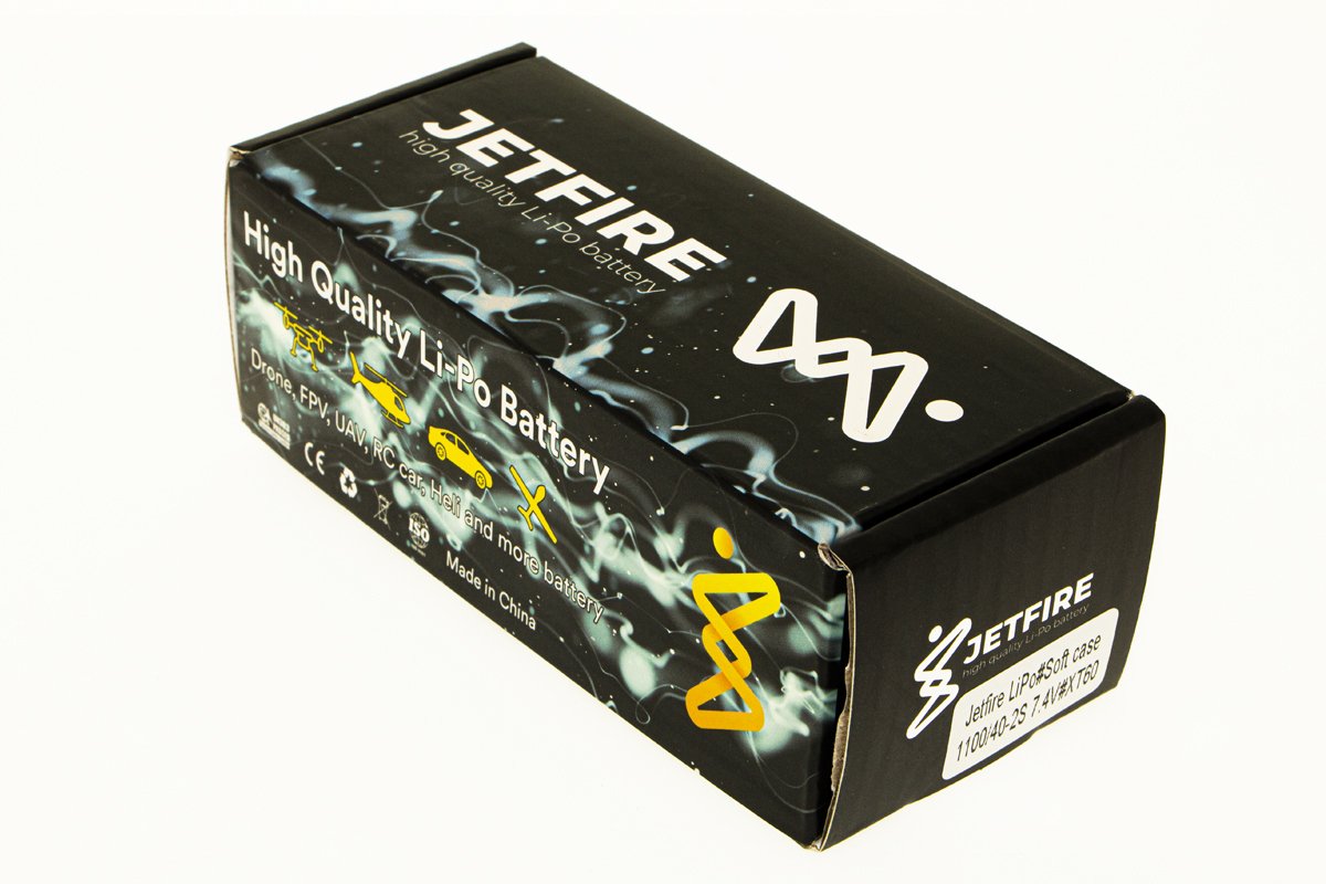 7.4V 1100mAh 40C Lipo Batarya 2S JetFire Pil