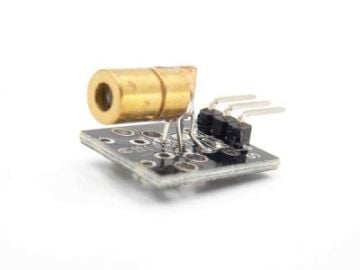 Lazer Sensör - 650nm, 5V, 5mW