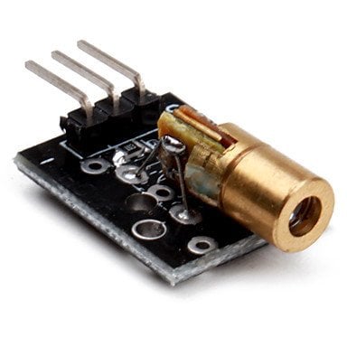 Lazer Sensör - 650nm, 5V, 5mW